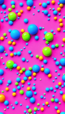 solo,no humans,from above,pink background,balloon,colorful,gradient,gradient background,candy,scenery,pink theme,multicolored background,abstract,still life