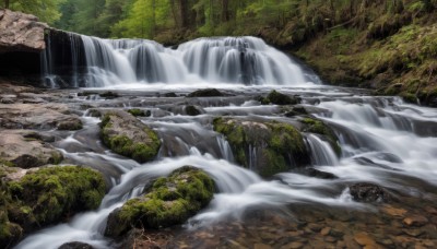 outdoors,water,tree,no humans,nature,scenery,forest,rock,river,waterfall,landscape,moss,stream,day