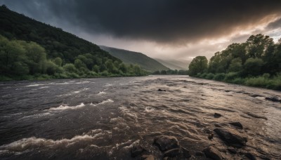 outdoors,sky,day,cloud,water,tree,no humans,cloudy sky,grass,nature,scenery,forest,rock,mountain,river,landscape,ocean,shore