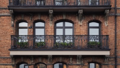 day,indoors,tree,no humans,window,sunlight,plant,building,scenery,stairs,door,railing,potted plant,pillar,church,arch,outdoors,fence,fantasy,wall,architecture,brick wall,gate,stone wall,brick