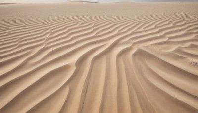 1boy,outdoors,no humans,beach,scenery,cloak,sand,sepia,brown theme,desert,bed sheet,close-up