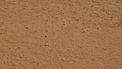 monochrome,outdoors,no humans,traditional media,scenery,sepia,brown theme,orange theme,comic,from above,ground vehicle,motor vehicle,sand,footprints