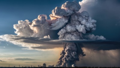 outdoors,sky,day,cloud,water,tree,blue sky,no humans,bird,cloudy sky,building,scenery,sunset,mountain,fantasy,landscape,reflection