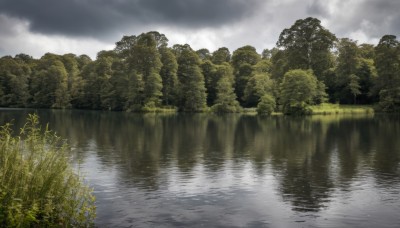 outdoors,sky,day,cloud,water,tree,no humans,sunlight,cloudy sky,grass,plant,nature,scenery,forest,reflection,light rays,river,landscape,lake,fog