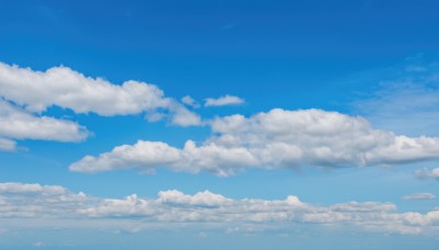 monochrome,outdoors,sky,day,cloud,blue sky,no humans,cloudy sky,scenery,blue theme,horizon