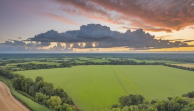 outdoors,sky,cloud,tree,no humans,cloudy sky,grass,nature,scenery,forest,sunset,mountain,horizon,road,field,landscape,hill,water,ocean,beach,sand,bush,shore