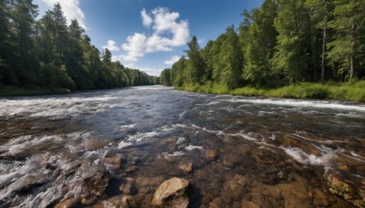 outdoors,sky,day,cloud,water,tree,blue sky,no humans,ocean,cloudy sky,grass,nature,scenery,forest,rock,road,summer,river,landscape,mountain,shore