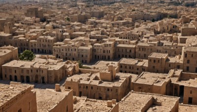 outdoors,tree,no humans,from above,building,scenery,city,road,cityscape,river,sky,stairs,ruins,house