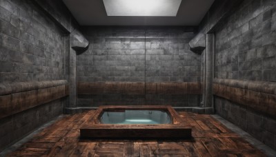 indoors,no humans,window,scenery,couch,wooden floor,door,tiles,wall,bathroom,brick wall,bathtub,sink,rug,water,rain,tile floor,still life,wooden wall,brick floor