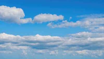 monochrome,outdoors,sky,day,cloud,blue sky,no humans,cloudy sky,scenery,blue theme,above clouds