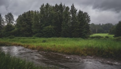 outdoors,sky,day,cloud,water,tree,no humans,cloudy sky,grass,nature,scenery,forest,road,bush,river,landscape,grey sky,path,overcast,field,lake