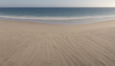 outdoors,sky,day,water,no humans,ocean,traditional media,beach,scenery,sand,horizon,waves,shore,desert,cloud,military,ground vehicle,motor vehicle,military vehicle,vehicle focus