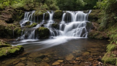 outdoors,water,tree,no humans,nature,scenery,forest,rock,river,waterfall,landscape,moss,stream,day,grass,plant